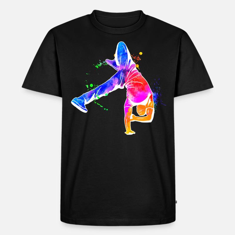 Breakdance gift gift idea - Men's Premium Organic T-Shirt - black