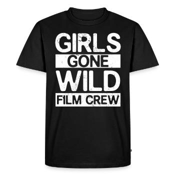 Girls Gone Wild Film Crew Fun Party Costume Funny - Men's Premium Organic T-Shirt - black - Front - Nico (187cm)