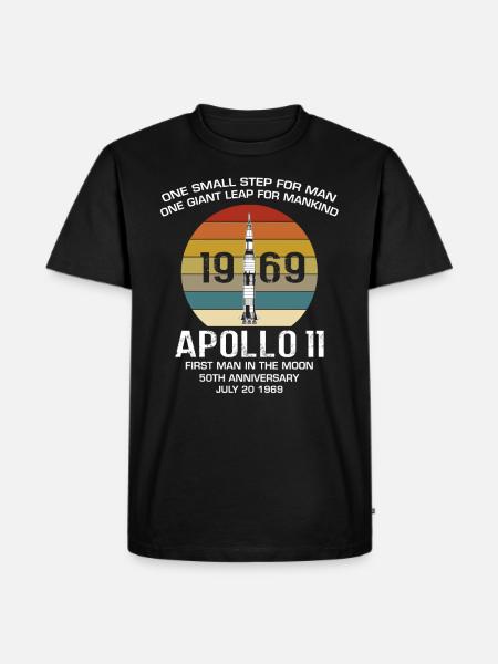 Apollo 11 1969 - Men's Premium Organic T-Shirt - black