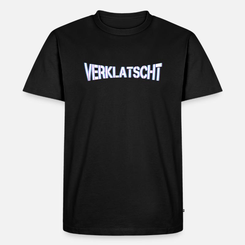 Drogen - Männer Premium Bio T-Shirt - Schwarz
