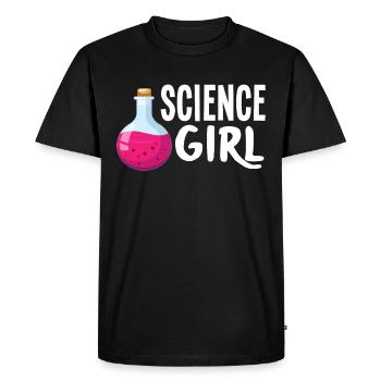 Science chimiste drôle de chimie - T-shirt Premium bio Homme - noir - Devant - Nico (187cm)