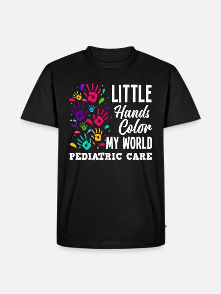Infirmière infirmière pédiatrique - T-shirt Premium bio Homme - noir