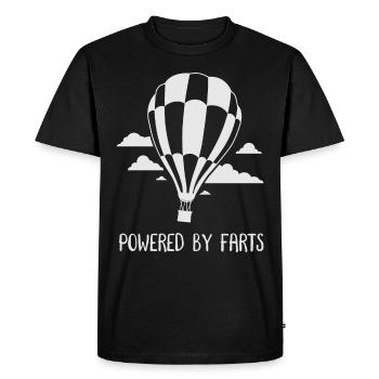 Ballons ballons cadeau - T-shirt Premium bio Homme - noir - Devant - Nico (187cm)