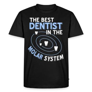 Dentist - Best Dentist - Men's Premium Organic T-Shirt - black - Front - Nico (187cm)