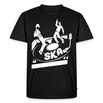 Genre de musique ska - T-shirt Premium bio Homme - noir - Devant - Nico (187cm)