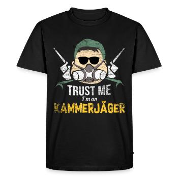 Insecte ravageur exterminateur - T-shirt Premium bio Homme - noir - Devant - Nico (187cm)