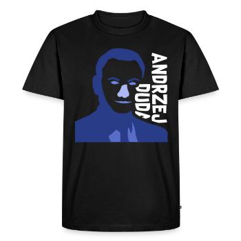 Andrzej Duda - T-shirt Premium bio Homme - noir - Devant - Nico (187cm)