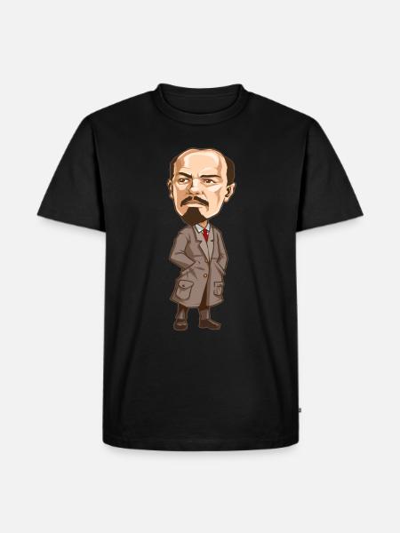 Vladimir Lenin - Men's Premium Organic T-Shirt - black