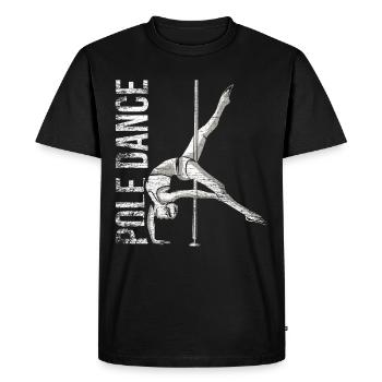 Pole Dancer Gift - T-shirt Premium bio Homme - noir - Devant - Nico (187cm)