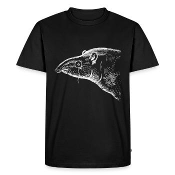 Tapir gift - Men's Premium Organic T-Shirt - black - Front - Nico (187cm)