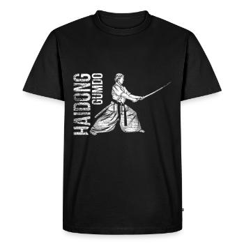 Haidong Gumdo cadeau - T-shirt Premium bio Homme - noir - Devant - Nico (187cm)