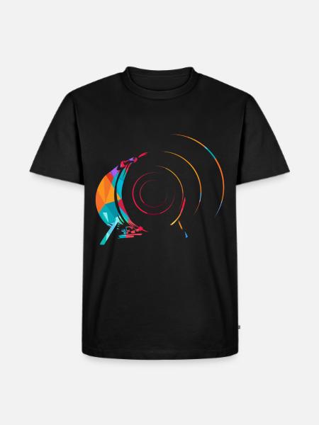 Drum n Bass - Men's Premium Organic T-Shirt - black