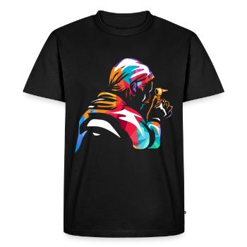 Audiologist hearing doctor - Men's Premium Organic T-Shirt - black - Front - Nico (187cm)