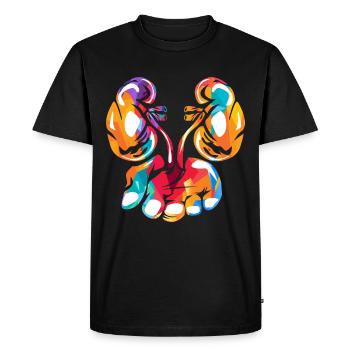Urologist urology - Men's Premium Organic T-Shirt - black - Front - Nico (187cm)