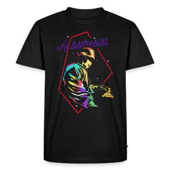 Anesthetist anesthesiologist gift - Men's Premium Organic T-Shirt - black - Front - Nico (187cm)