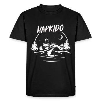 Hapkido Cadeau - T-shirt Premium bio Homme - noir - Devant - Nico (187cm)