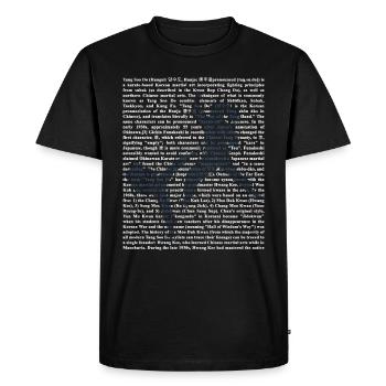 Tang Soo Do - Men's Premium Organic T-Shirt - black - Front - Nico (187cm)