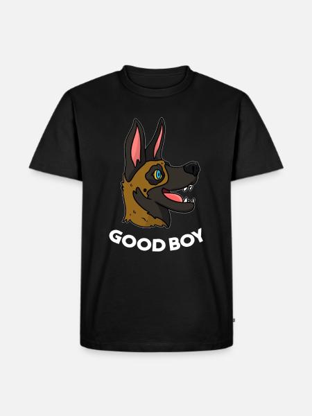 Malinois dog - Men's Premium Organic T-Shirt - black