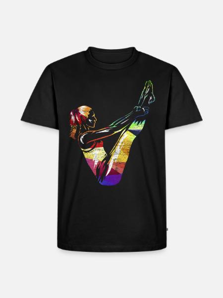 Pilates gift - Men's Premium Organic T-Shirt - black