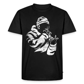 Rap Hip Hop Cadeau - T-shirt Premium bio Homme - noir - Devant - Nico (187cm)