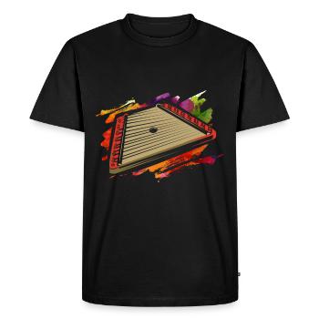 Chopping board - Men's Premium Organic T-Shirt - black - Front - Nico (187cm)