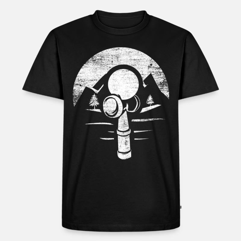 Kendama - Männer Premium Bio T-Shirt - Schwarz
