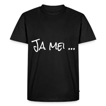 Oui mon ... Dialecte de Bavière - T-shirt Premium bio Homme - noir - Devant - Nico (187cm)