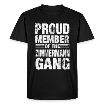 Carpenter Team Gang Family Last Name Gift - Men's Premium Organic T-Shirt - black - Front - Nico (187cm)