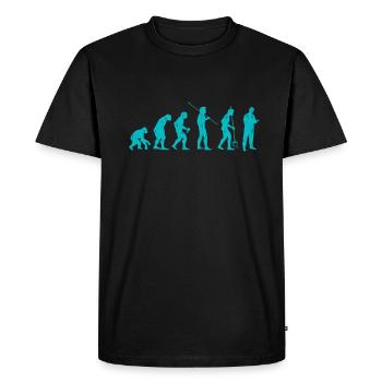 Doctor Evolution Nursing Nurse - Men's Premium Organic T-Shirt - black - Front - Nico (187cm)