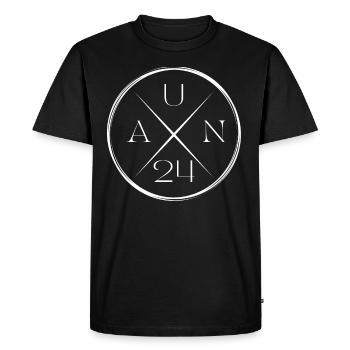 Tante Meilleure tante de tous les temps 2024 Neveu Nièce Famille - T-shirt Premium bio Homme - noir - Devant - Nico (187cm)