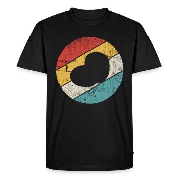 Cadeau de producteur de pommes de terre rétro en purée de pommes de terre - T-shirt Premium bio Homme - noir - Devant - Nico (187cm)