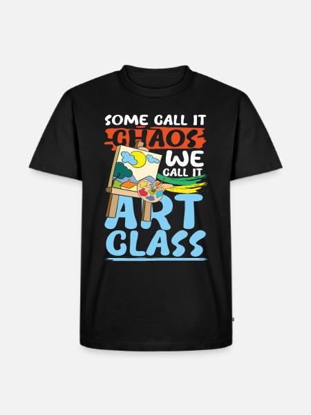 We Call It Art Class - Männer Premium Bio T-Shirt - Schwarz