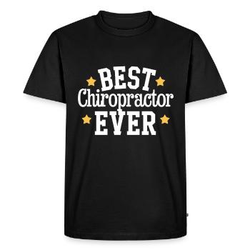Meilleur chiropraticien de tous les temps - T-shirt Premium bio Homme - noir - Devant - Nico (187cm)