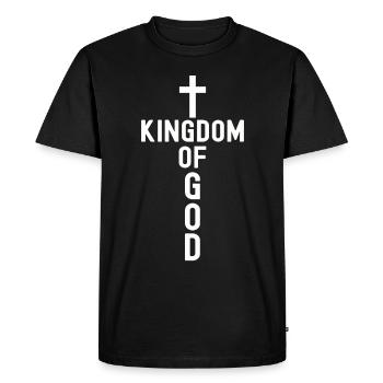 Chrétiens Religion Bible évangélique Église jésus - T-shirt Premium bio Homme - noir - Devant - Nico (187cm)