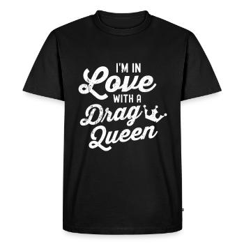 Transgenre Tshirt Transsexual Pride - T-shirt Premium bio Homme - noir - Devant - Nico (187cm)