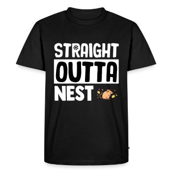 Souris Souris Cadeau Rat Rongeur Souris Souris Lousemaus - T-shirt Premium bio Homme - noir - Devant - Nico (187cm)