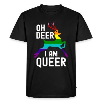 Transsexual Pride Ladyboy Hommes Femmes Trany - T-shirt Premium bio Homme - noir - Devant - Nico (187cm)