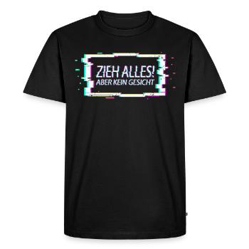 Musique techno - T-shirt Premium bio Homme - noir - Devant - Nico (187cm)
