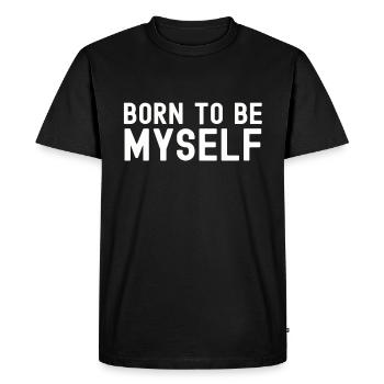 Transsexual Pride Ladyboy Hommes Femmes Trany - T-shirt Premium bio Homme - noir - Devant - Nico (187cm)