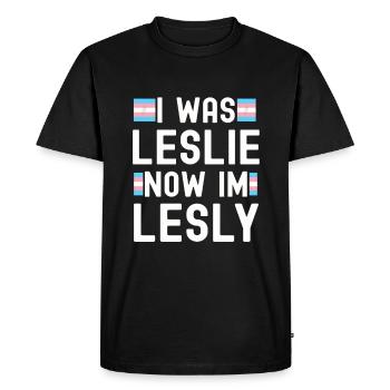 Transgenre Tshirt Transsexual Pride - T-shirt Premium bio Homme - noir - Devant - Nico (187cm)