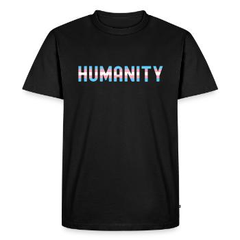 Transsexual Pride Ladyboy Hommes Femmes Trany - T-shirt Premium bio Homme - noir - Devant - Nico (187cm)