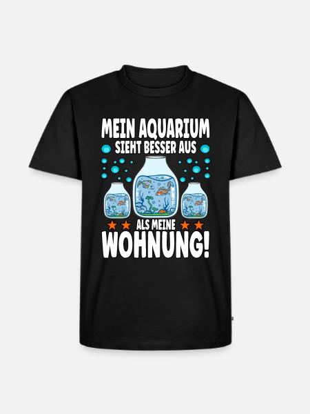 Aquarianer - Männer Premium Bio T-Shirt - Schwarz