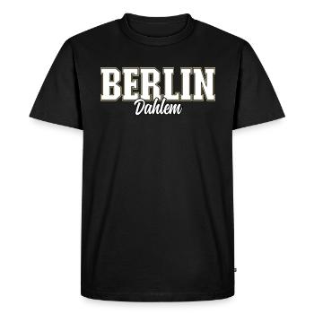 Berlin Dahlem - T-shirt Premium bio Homme - noir - Devant - Nico (187cm)