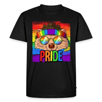 Fierté LGBTQ Christopher Street Day Costume Fierté - T-shirt Premium bio Homme - noir - Devant - Nico (187cm)