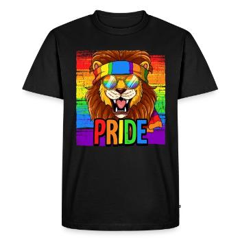 Fierté LGBTQ Christopher Street Day Costume Fierté - T-shirt Premium bio Homme - noir - Devant - Nico (187cm)