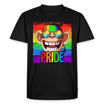 Fierté LGBTQ Christopher Street Day Costume Fierté - T-shirt Premium bio Homme - noir - Devant - Nico (187cm)