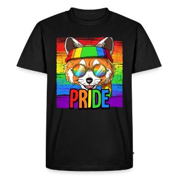 Fierté LGBTQ Christopher Street Day Costume Fierté - T-shirt Premium bio Homme - noir - Devant - Nico (187cm)