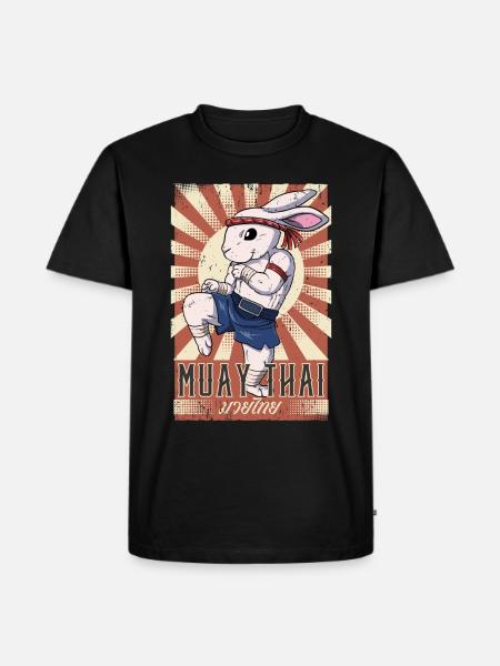 Muay Thai - Men's Premium Organic T-Shirt - black