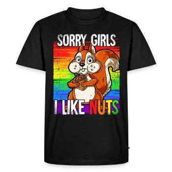 Fierté LGBTQ Christopher Street Day Costume Fierté - T-shirt Premium bio Homme - noir - Devant - Nico (187cm)