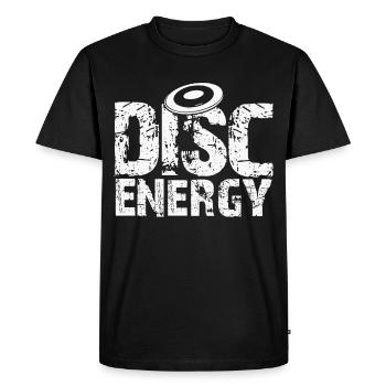 Disc Energy Disc Golfer Chemise - T-shirt Premium bio Homme - noir - Devant - Nico (187cm)